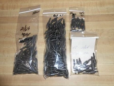 148- 90, 125 Gr Saunders 21/64 FIELD & BULLET Point Screw in Archery Tips