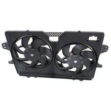 New Dual Radiator & Condenser Cooling Fan Assembly / Shroud Motor Blade 2090159