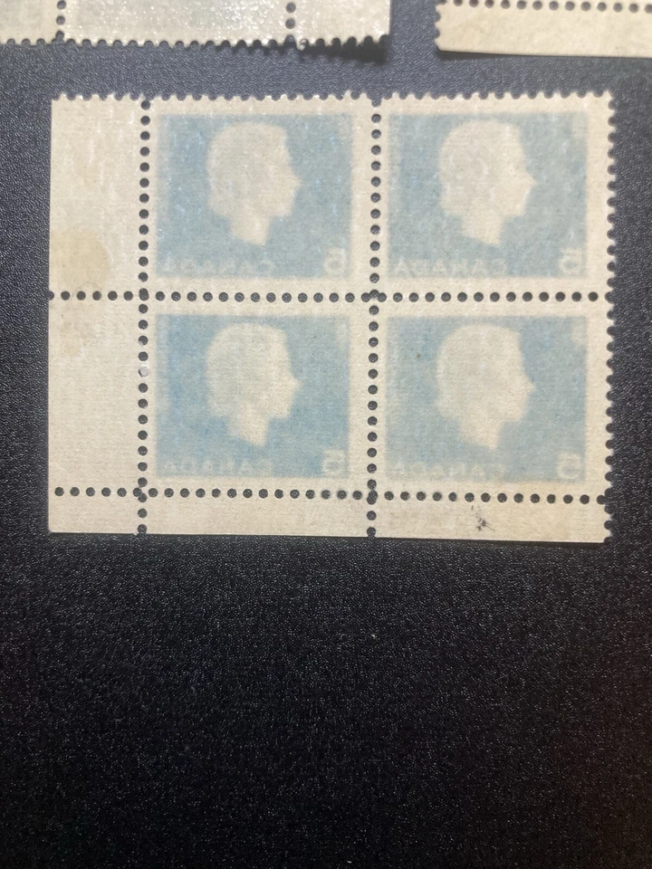 57.  Canada , 1962-63，set of 5 blocks，SC#401-405，all corner blocks，Mint Hinged - Image 4 of 4