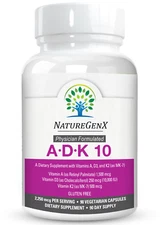 Doctor Formulated Vitamin A Vitamin D and Vitamin K Supplement - ADK 10,000 IU