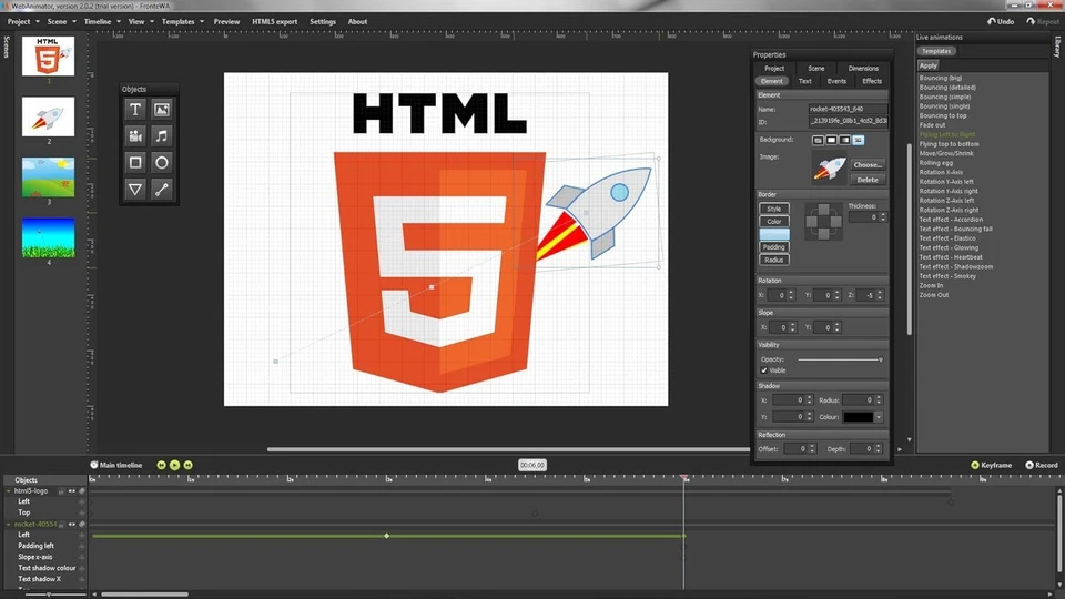 Incomedia WebAnimator Vollversion DVD-Box Animationsprogramm für Windows Neu - Bild 3 von 4