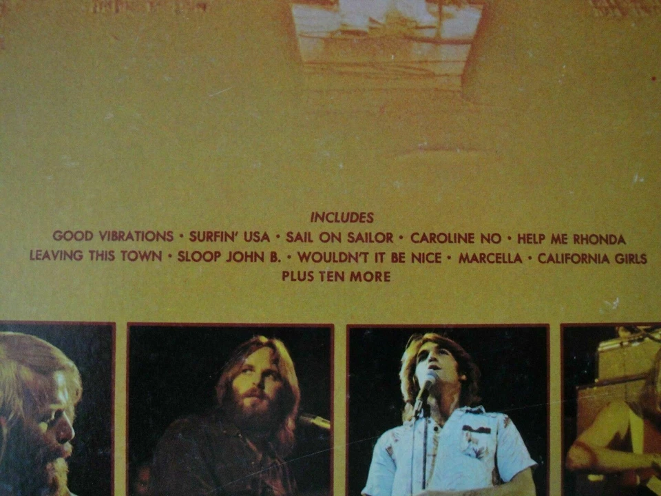 THE BEACH BOYS IN CONCERT DOUBLE VINYL LP ORIGINAL 1973 REPRISE RECORDS 2RS 6484 - Image 4 of 4