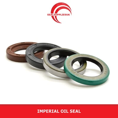 SEALSUPPLIESUK Imperial Rotary Oil Seal: 1" Shaft - Various Sizes/Styles