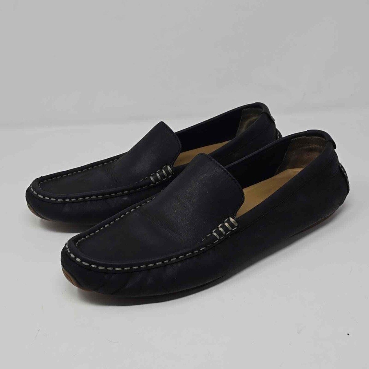 Cole Haan Driving Loafer Somerset Venetian Black Leather  display picture 3