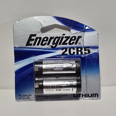 Energizer 2CR5 6V Lithium Battery EL2CR5BP / EL2CR5BP (BRAND NEW)