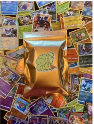 50 golden pokemon cards Pokémon TCG Tin Box + 50 Golden Cards Promo Pack + 1 Foil Promo Card |  Random Series