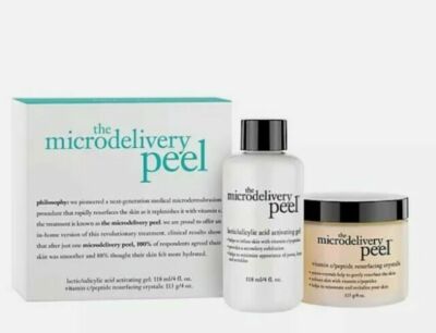  Philosophy The Microdelivery Peel System 4 OZ EACH!  SEALED -BOXED! BIG  SIZE!