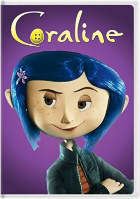 海外版 Coraline コララインとボタンの魔女 DVD 2D-3D Ver. CORALINE (2009) 3D & 2D DVD w/ Slipcovers - Animation Drama