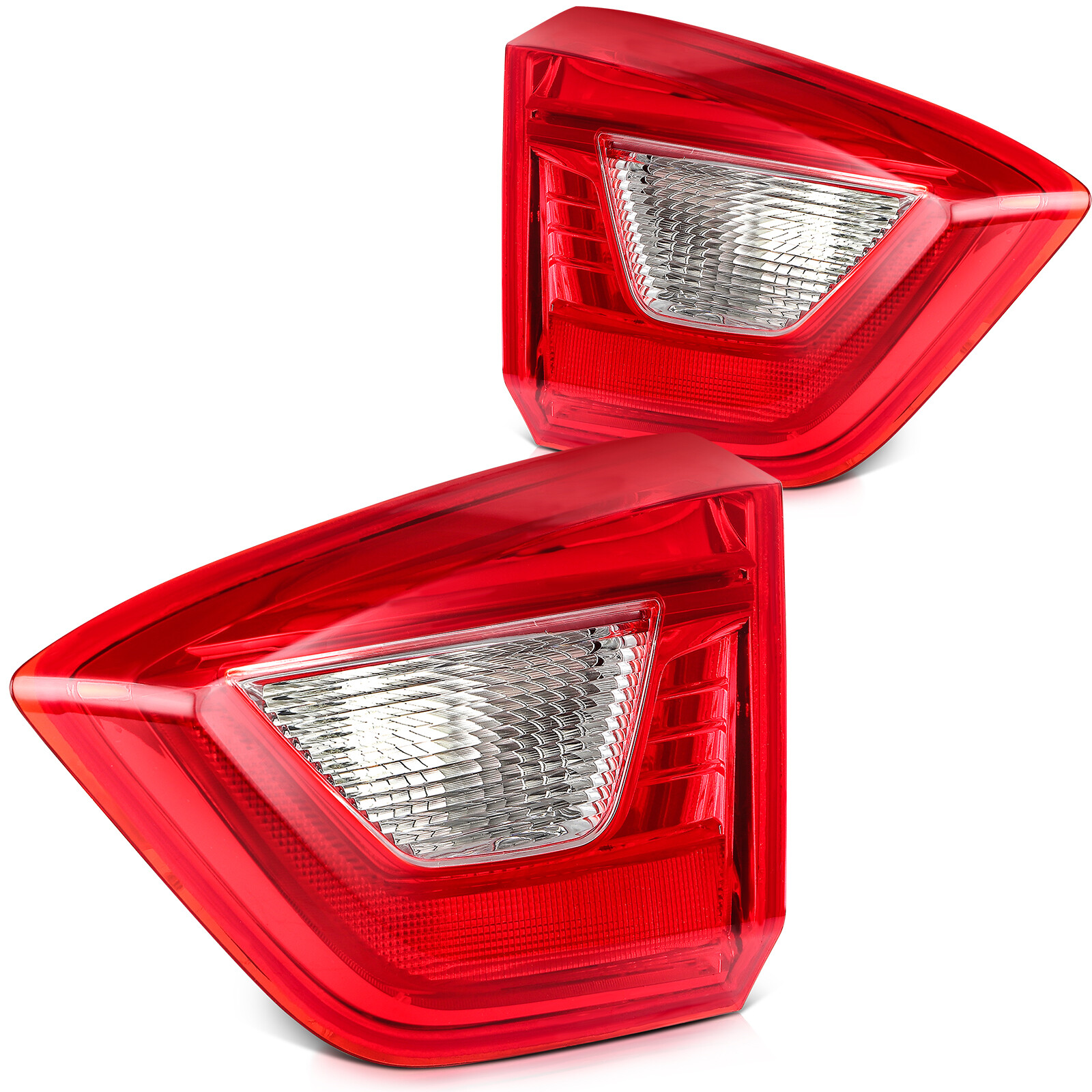 Pair Tail Light Assembly For 2016-2019 Chevy Cruze Inner Trunk Backup Left+Right