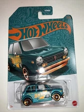 Hot Wheels Custom '70 Honda N600 from 2024 Green and Gold 🔥🔥🔥
