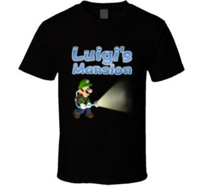 Mario Brothers Luigi Logo Video Game Green T Shirt Men/'s Tee Gift New From US