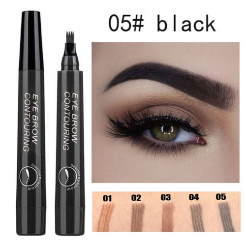 Microblading Tattoo Eyebrow Ink Pen Long Lasting Eye Brow Pencil 3D Fork Makeup- - Picture 27 of 32
