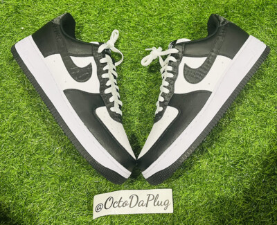 Nike Air Force 1 Low Black White Nike By You Mens Multi Size Customs