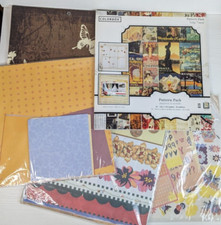 Lot of 12x12 SCRAPBOOK paper stickers die cuts for Album junk journal crafts