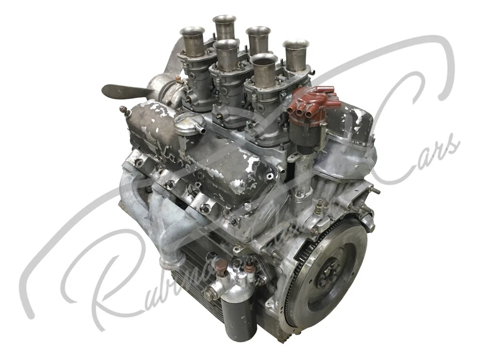 LANCIA FLAMINIA ZAGATO TOURING COMPLETE ENGINE 2800 3C 826100 WEBER 35DCNL - Image 2 of 4