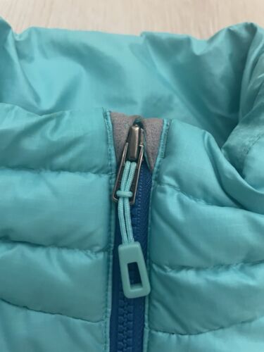 Patagonia Womens Down Sweater Vest Small Blue Ski Hike Climb Run Outdoor NEW - Picture 4 of 7