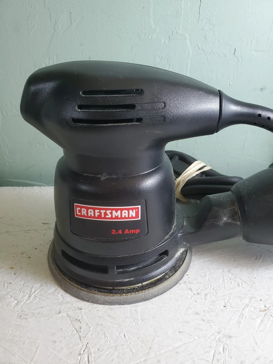 Craftsman Random Orbital Sander Model 315.116211 Double Insulated 12500 RPM 2.4