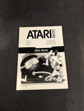 dig dug atari 2600 Manual Only