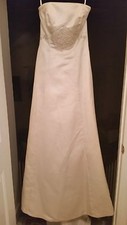 New Wedding Dress, Size 8, Champagne 
