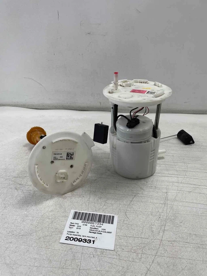 Conjunto de bomba de combustible AWD con unidad de envío OE F2g39h307ec prueba compatible con Lincoln MKX 2016-2018 Foto 3 de 4