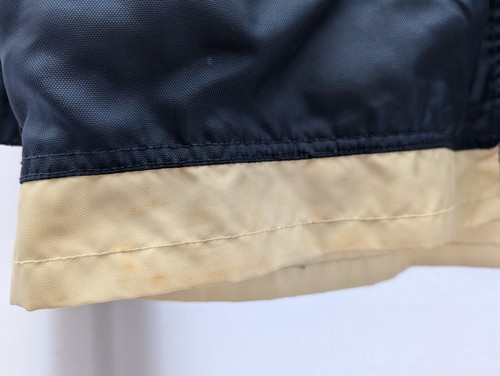 Kangol Vintage 90's Jacket Foldaway Hood Waterproof Navy Blue Medium Y2K - Picture 14 of 15