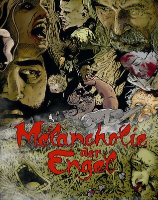 POSTER LOCANDINA MANIFESTO QUADRO ADESIVO - MELANCHOLIE DER ENGEL