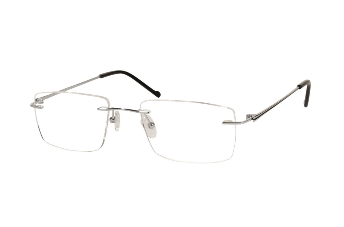Brand New 2025 Louis Bleriot Titanium Eyeglasses LB 5103 Silver Authentic Case