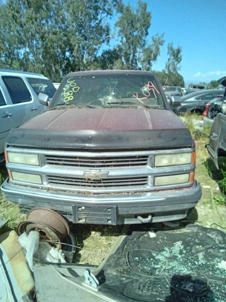 Б/у левая фара в сборе подходит: 1994 Chevrolet 1500 пикап композитный левый Gra - Изображение 2 из 4