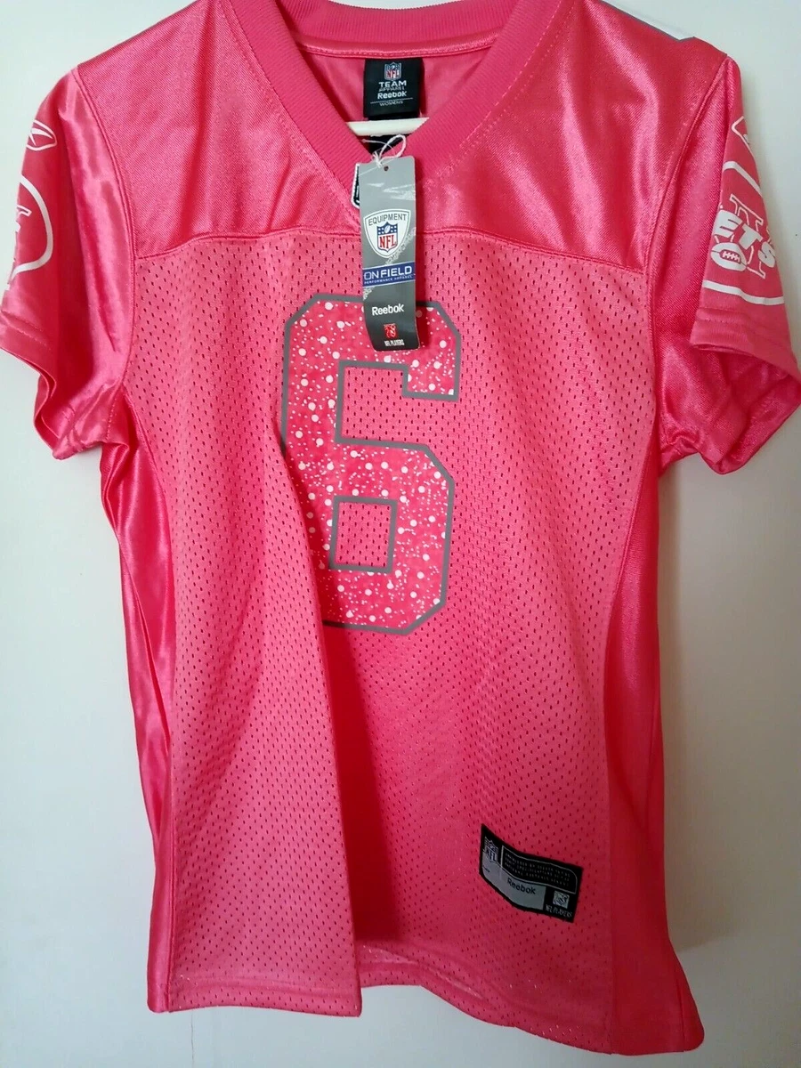 Pink top jets jersey
