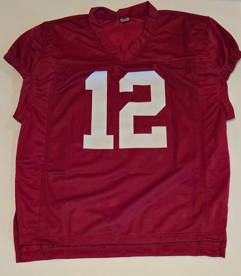 Joe Willie Namath Signed Autographed UA Alabama Crimson Tide Jersey PSA SEC - Image 3 of 3