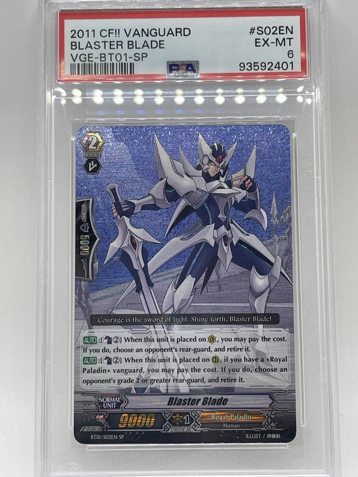 Blaster Blade (SP) PSA 6 EX-Mint - 2011 - BT01/S02EN - SP Cardfight Vanguard - Image 2 of 4