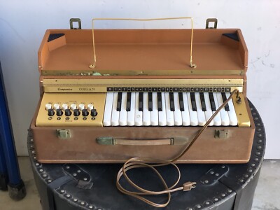 Vintage Orcoa Model 211 Companion Chord Organ~ Made in Italy