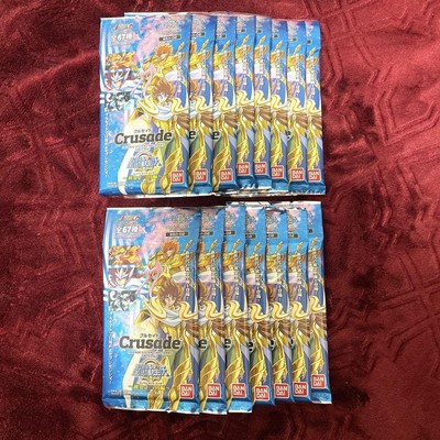 Crusade Saint Seiya Golden Zodiac Edition 15 Packs 1 Box Worth