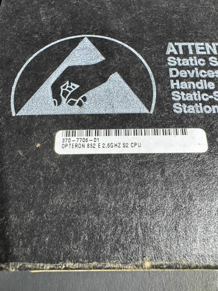 Sun 370-7706 2.6Ghz Opteron 852 E4 CPU OSA852FAA5BM, Sun Fire V40z, New Open Box - Image 3 of 4