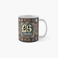 Resolution, future pattern, year 2025 15 Classic Mug , Gift For Family