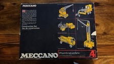 MECCANO SET NO 4 275 PARTS CONSTRUCTION SET BOXED INSTRUCTIONS 1970s VINTAGE