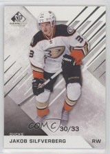 2016-17 SP Game Used 30/33 Jakob Silfverberg #17 01qm
