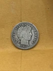 1911 Barber Dime. 90% Silver. Old US Coin!