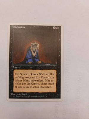1x Wahnsinn - Mind Twist - Magic the Gathering MTG