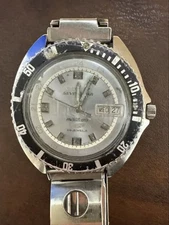 Citizen Seven Star Apss 52904Y Analog Automatic Men Diver 100M Apss52904Y Vintag