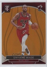 2024 Totally Certified Legends Orange Platinum Mirror 14/75 Dwyane Wade HOF 1n8b