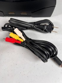 Sega Saturn Console MK-8000 2 Controllers Power and AV Cable