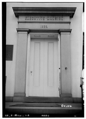 Old Governor's Mansion,Clark & Green Streets,Milledgeville,Baldwin County,GA,3