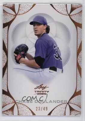 2024 Leaf Trinity Bronze 23/49 Chase Dollander #53 1pe6
