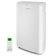 SereneLife 115V Portable Air Conditioner w/Dehumidifier, Remote & 51-60 dB Sound
