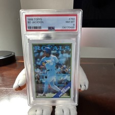 Topps 1988 Bo Jackson #750 PSA 8 Kansas City Royals Baseball Card
