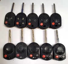 Lot Of 10 Oem Ford Remote Head Key Fob Remotes Oucd6000022 4 Buttons