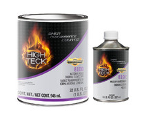 High Teck 8100 Overall 2k Clearcoat Quart Kit With Medium 8102 Hardener 12 Pint