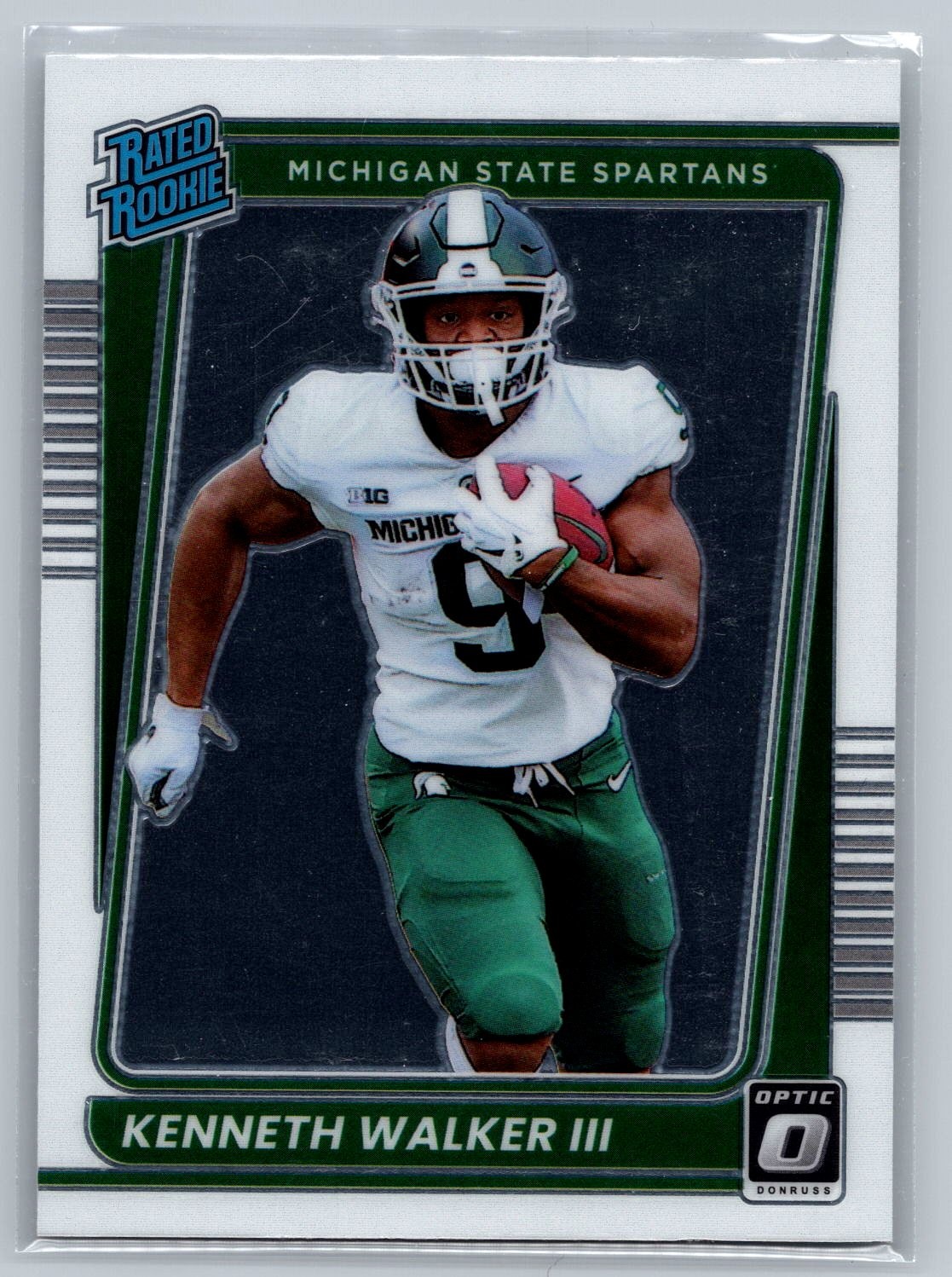 2022 Panini Chronicles Draft Picks #21 Kenneth Walker III Optic Rated Rookie