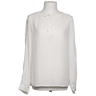 Vera & Lucy, Bluse, Größe: M, Weiß, Polyester, Blumen, Damen #aQY